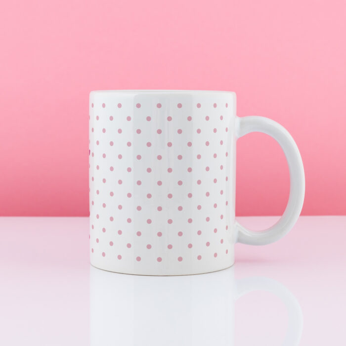 Kubek KROPKI - prezent dla babci - obrazek 2