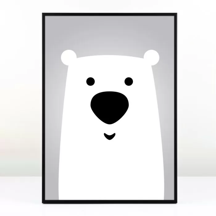 Plakat NIEDŹWIADEK - Prezent dla dziecka