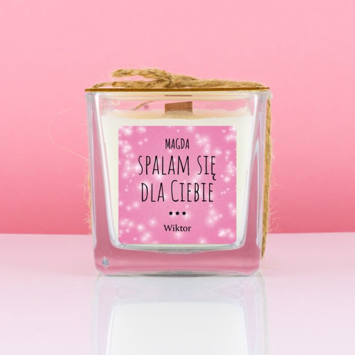 Świeca personalizowana STO LAT - Prezent dla przyjaciółki