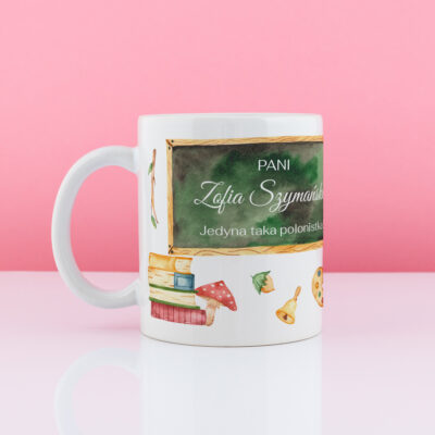 Kubek personalizowany SZKOŁA - Prezent na dzień nauczyciela