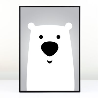 Plakat NIEDŹWIADEK - Prezent dla dziecka