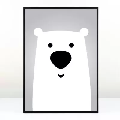 Plakat NIEDŹWIADEK - Prezent dla dziecka