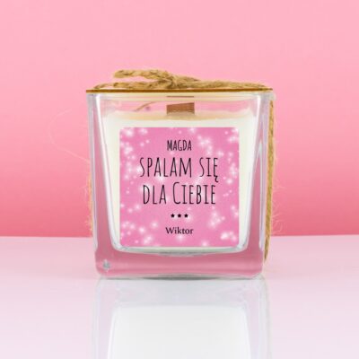 Świeca personalizowana STO LAT - Prezent dla przyjaciółki
