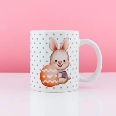 Kubek personalizowany ZAJĄCZEK Chłopiec - Prezent dla chłopca