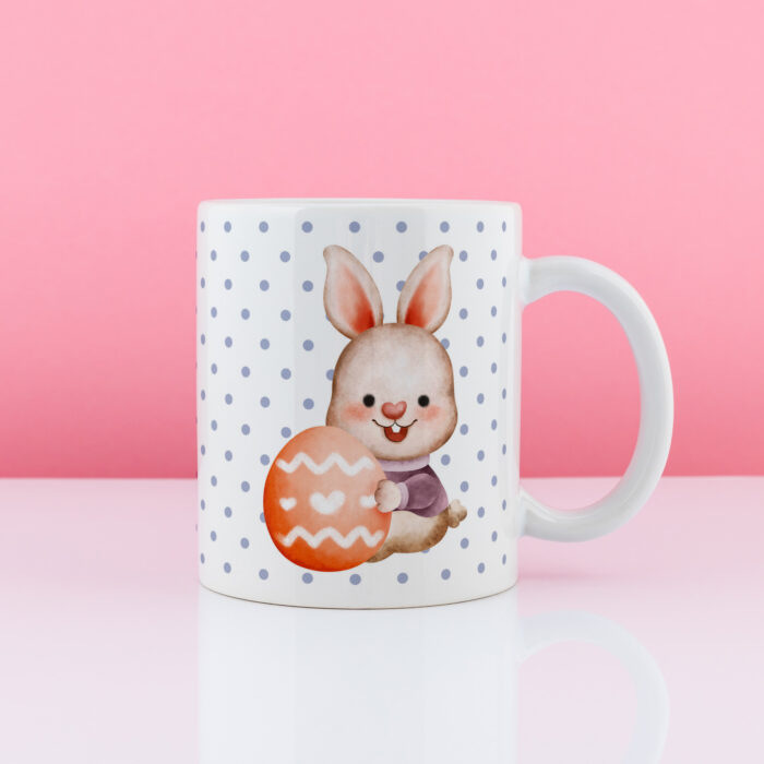 Kubek personalizowany ZAJĄCZEK Chłopiec - Prezent dla chłopca