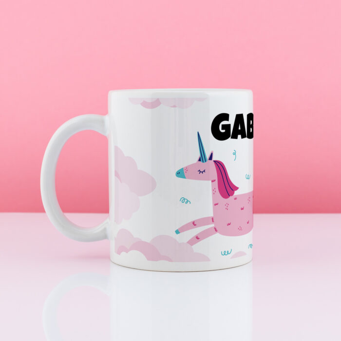 Kubek personalizowany dla dziecka - Jednorożec