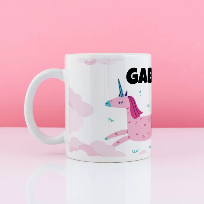 Kubek personalizowany dla dziecka - Jednorożec