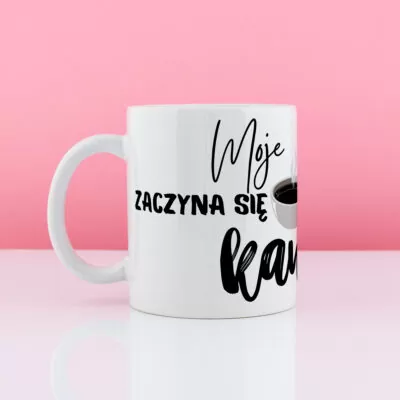 Kubek MOJE ŻYCIE... - Prezent dla mamy