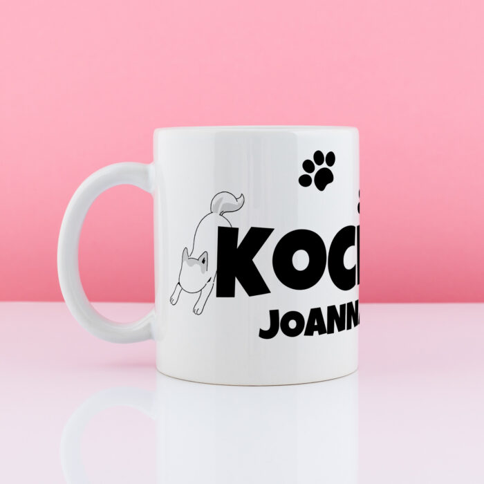 Kubek personalizowany KOCIARA - Prezent dla przyjaciółki