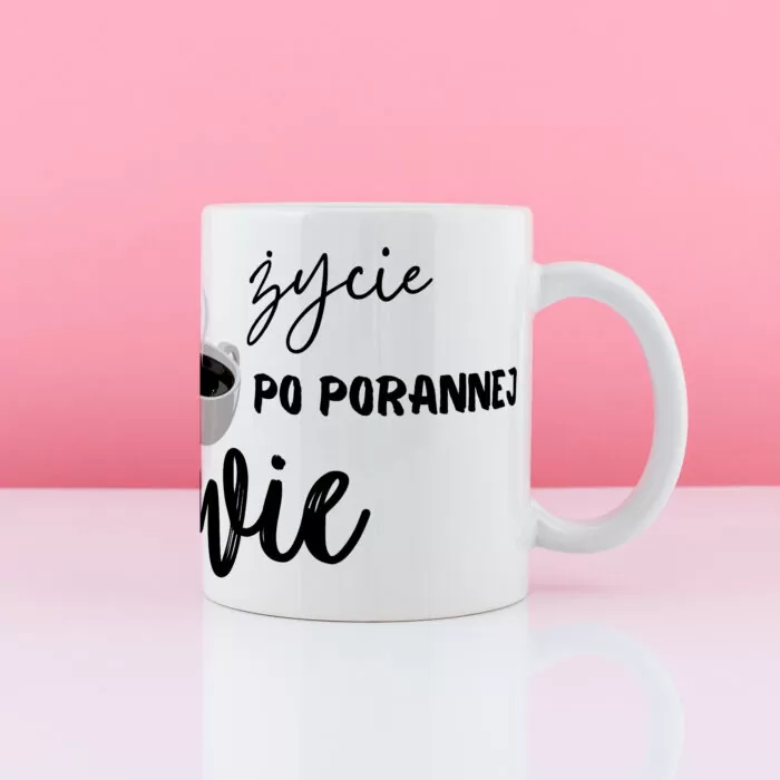 Kubek MOJE ŻYCIE... - prezent dla mamy - obrazek 2