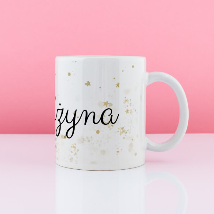 Kubek GWIAZDKI #3 - prezent dla mamy - obrazek 2