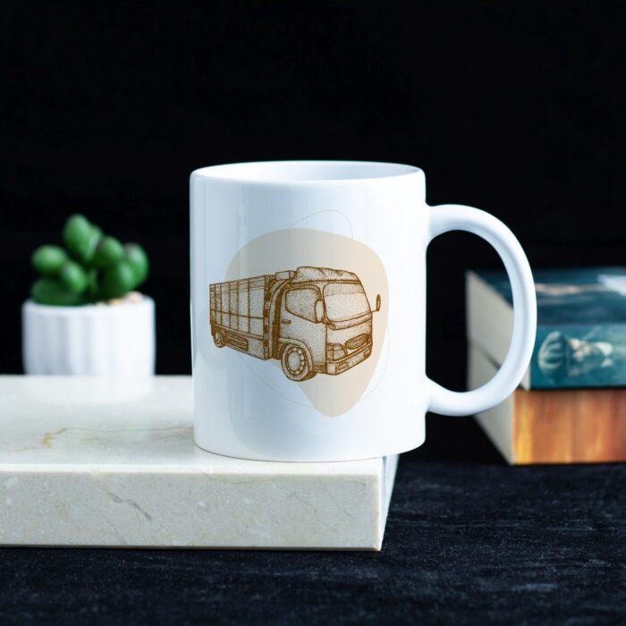 Kubek TRUCK DRIVER - prezent dla taty - obrazek 2