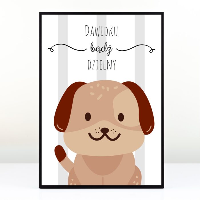 Plakat personalizowany PREZENT DLA CHŁOPCA