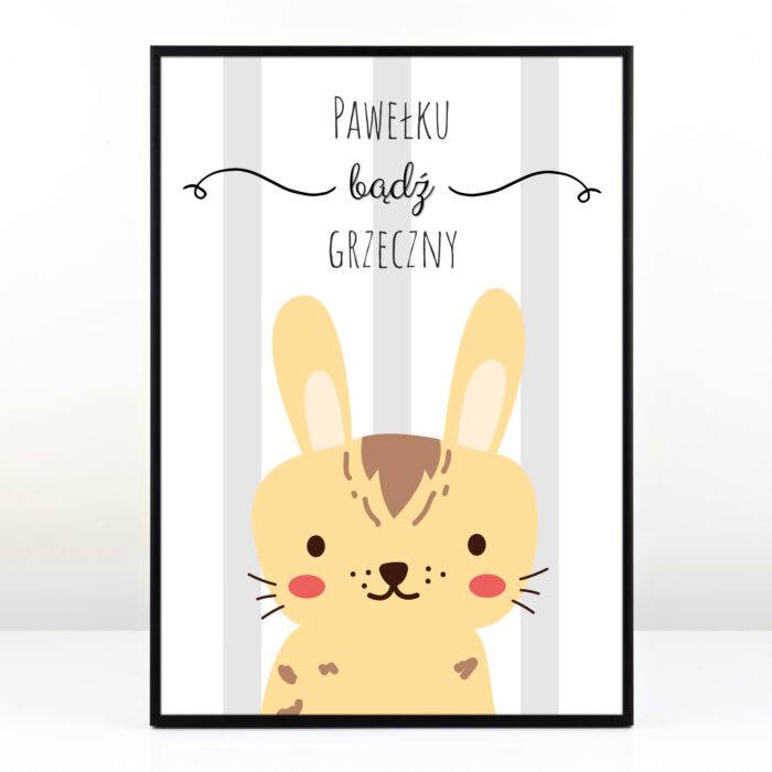 Personalizowany plakat PREZENT DLA DZIECKA