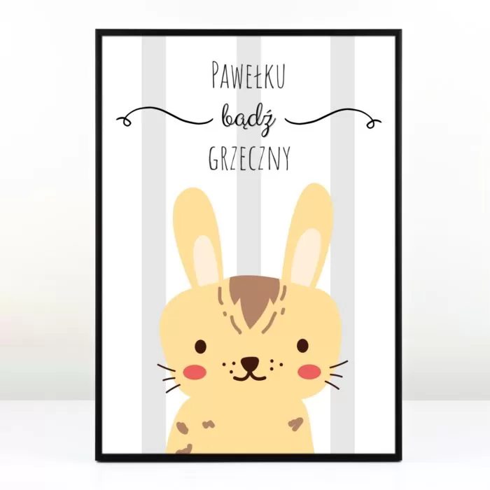 Personalizowany plakat PREZENT DLA DZIECKA
