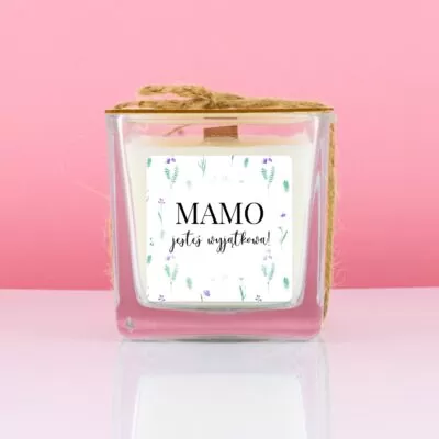 Świeca MAMO JESTEŚ WYJĄTKOWA