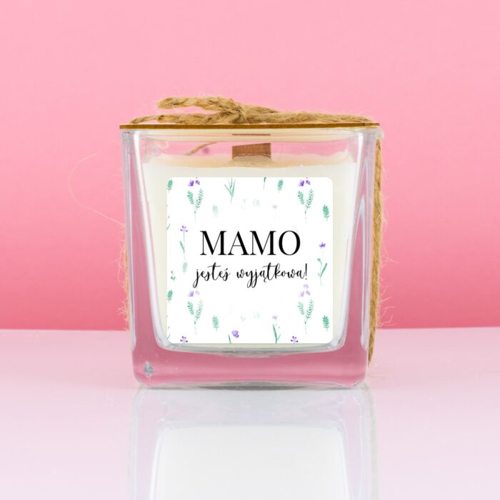 Świeca MAMO JESTEŚ WYJĄTKOWA