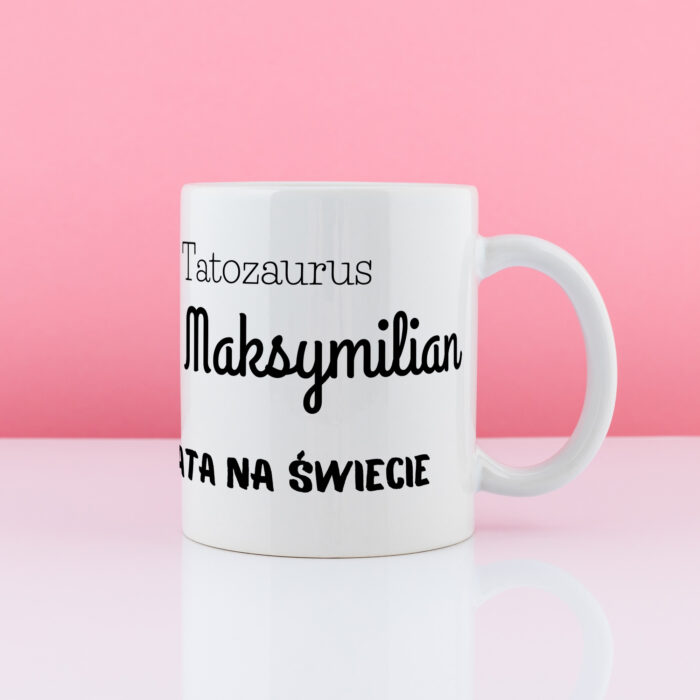 Kubek TATOZAURUS - prezent dla taty - obrazek 2