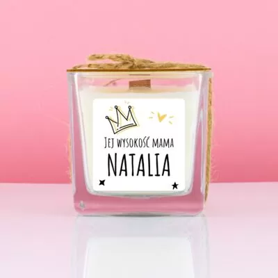 Świeca JEJ WYSOKOŚĆ MAMA