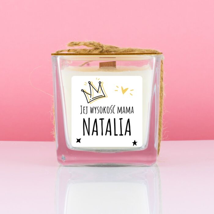 Świeca JEJ WYSOKOŚĆ MAMA