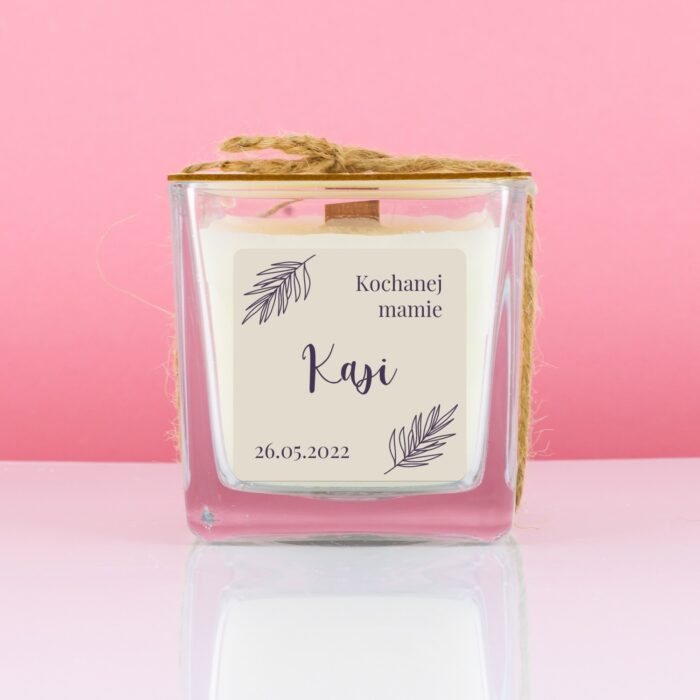 Świeca KOCHANEJ MAMIE - PALEMKI