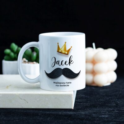 Kubek NAJLEPSZY TATA #3 - prezent dla taty