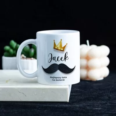 Kubek NAJLEPSZY TATA #3 - prezent dla taty