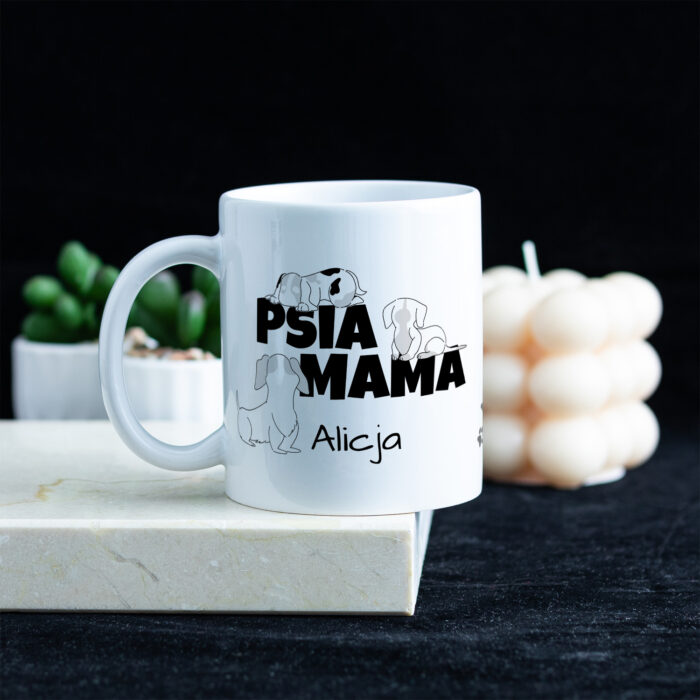 Kubek PSIA MAMA - prezent dla psiarzy