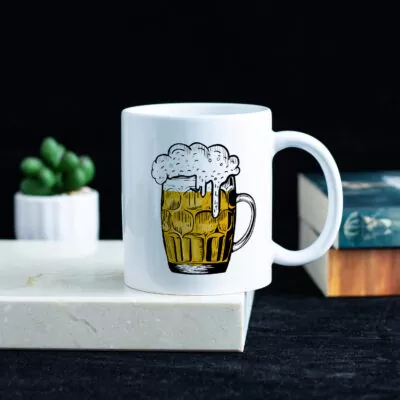 Kubek PIWO INFORMATYKA - prezent dla informatyka