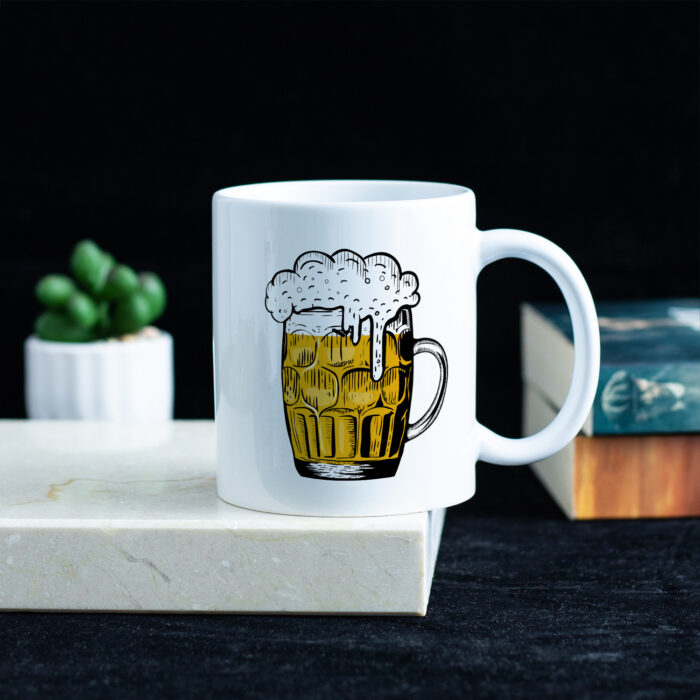 Kubek PIWO INFORMATYKA - prezent dla informatyka