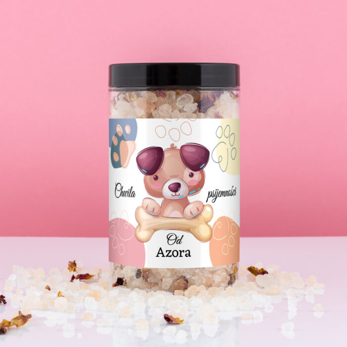 Sól do kąpieli CHWILA PSIJEMNOŚCI, prezent dla psiarzy