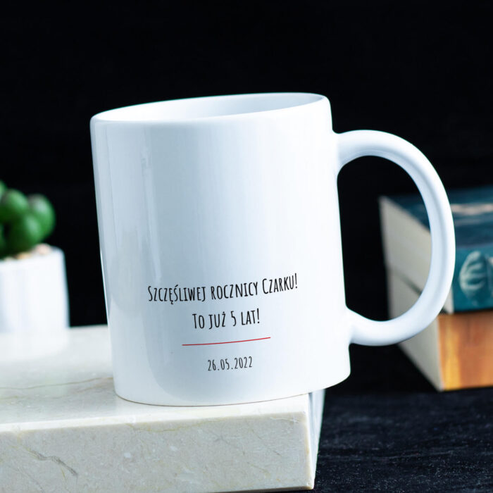 kubek Szczęśliwej rocznicy 2