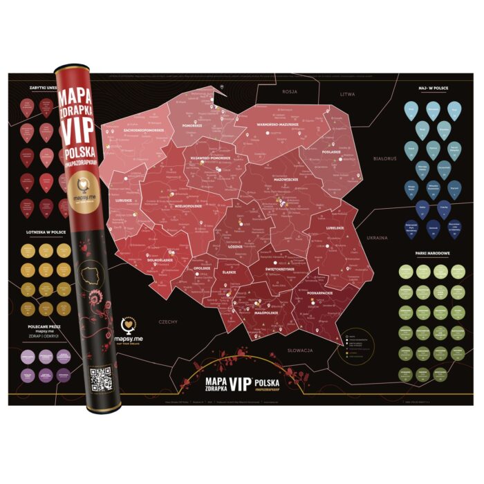 Mapa zdrapka Polska VIP - obrazek 5
