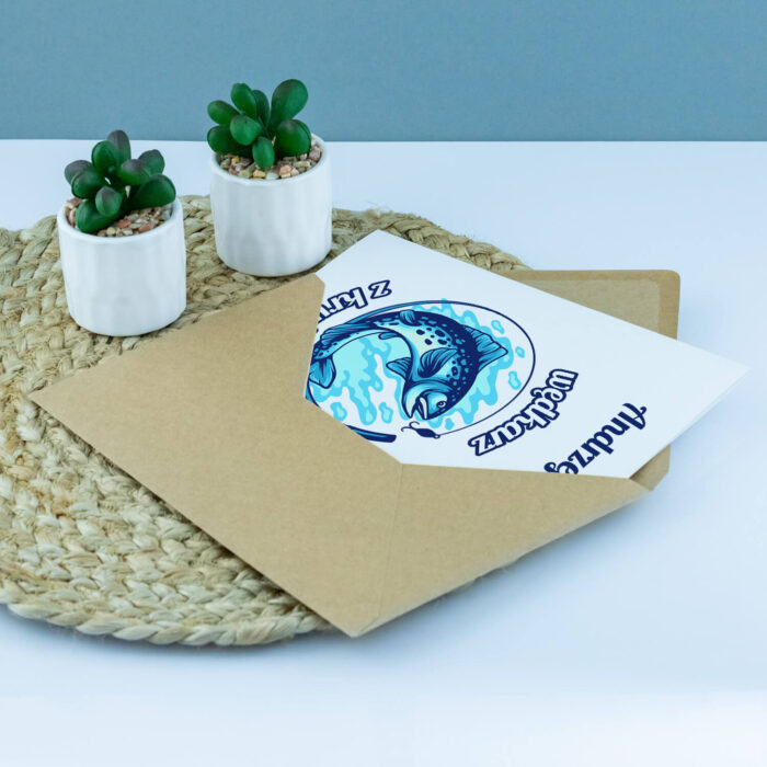 Kartka na urodziny dla WĘDKARZA - obrazek 2