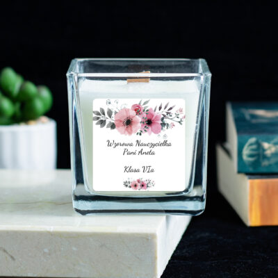 Świeca na dzień nauczyciela