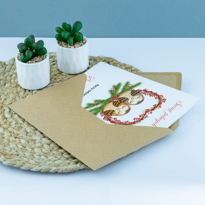 Kartka świąteczna ŚWIĘTA PEŁNE MIŁOŚCI - obrazek 2