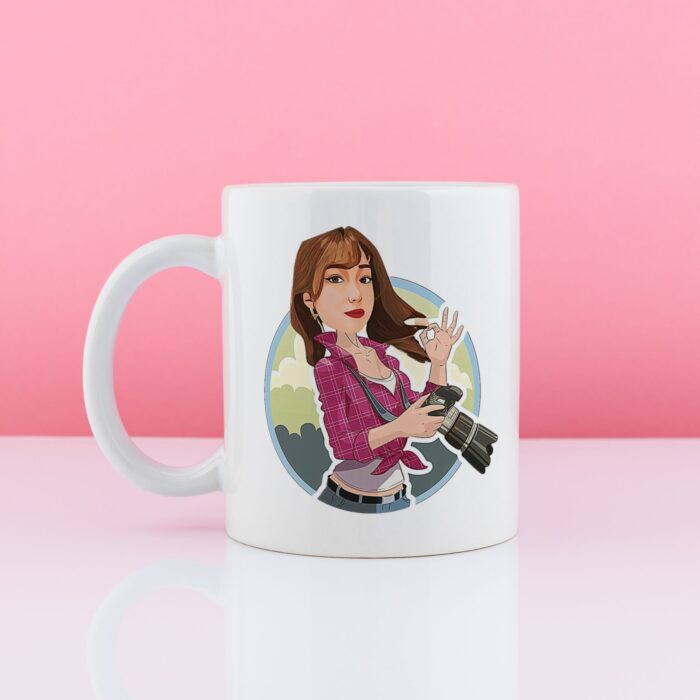 Personalizowany kubek dla fotografki.