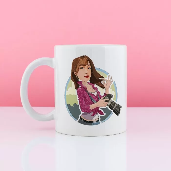 Personalizowany kubek dla fotografki.