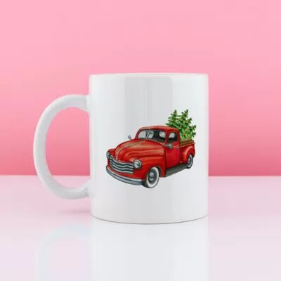 Kubek świąteczny z nadrukiem, prezent dla niego.