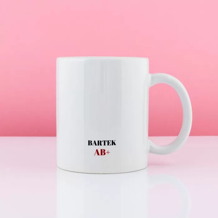 Personalizowany kubek, prezent DLA DAWCY KRWI - obrazek 2