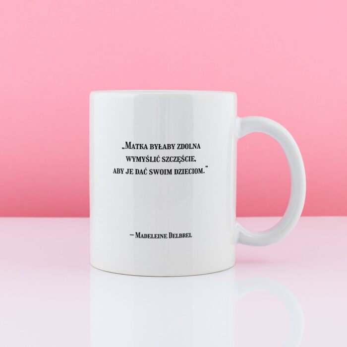 Kubek z nadrukiem PREZENT DLA MAMY - obrazek 2
