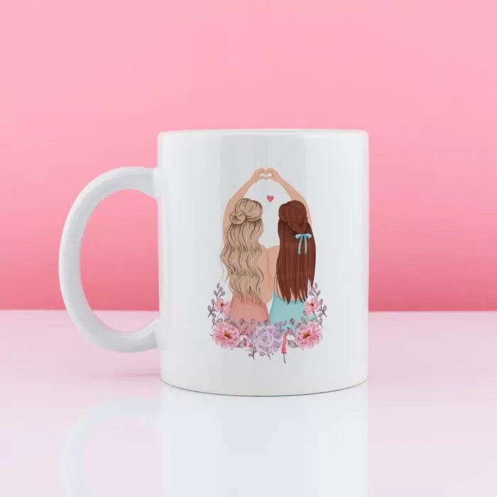 Personalizowany kubek, prezent dla przyjaciółki.
