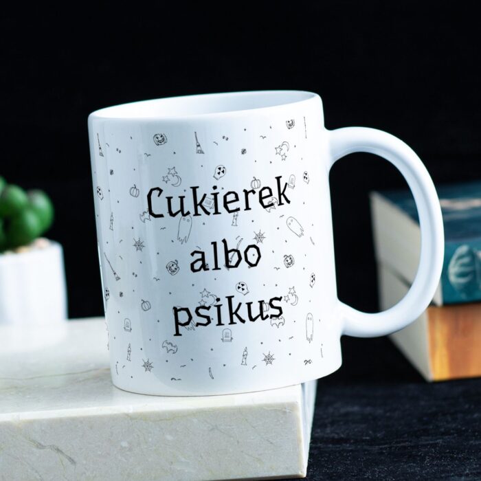 Kubek na Halloween, CUKIEREK ALBO PSIKUS - obrazek 2