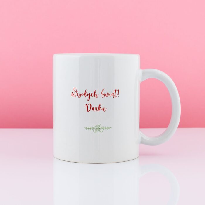 Kubek z nadrukiem NA ŚWIĘTA DLA NIEGO - obrazek 2