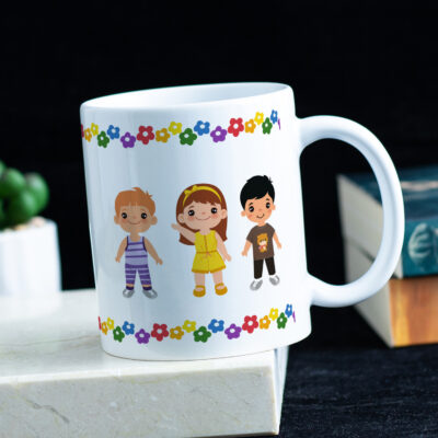 Kubek na Dzień Nauczyciela, idealny dla nauczycielki i przedszkolanki. Możliwość personalizacji.