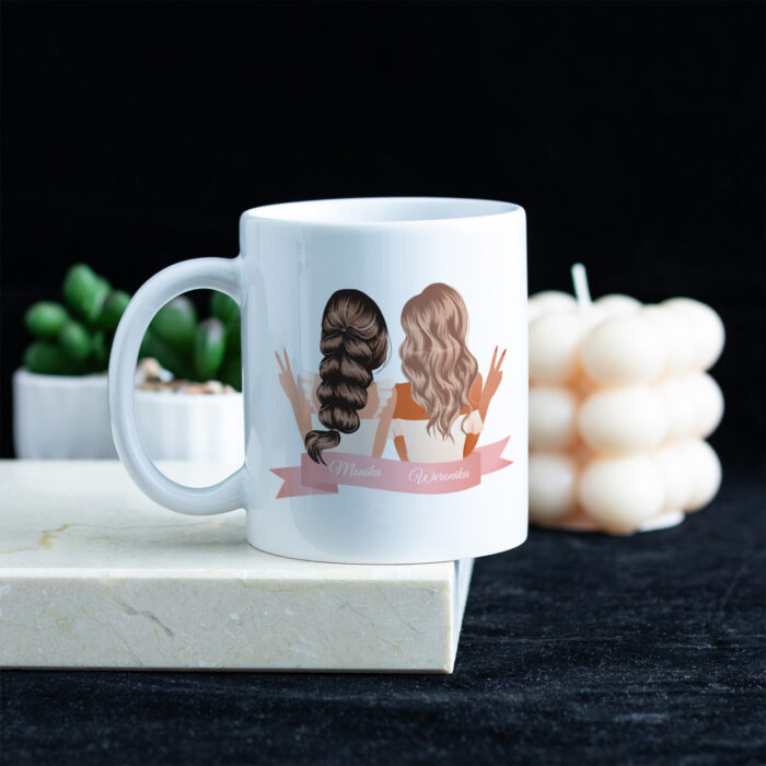 personalizowany kubek dla przyjaciółki