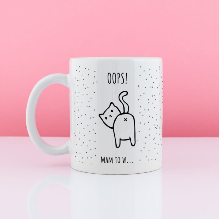 Śmieszny kubek z nadrukiem i z personalizacją, mam to gdzieś.