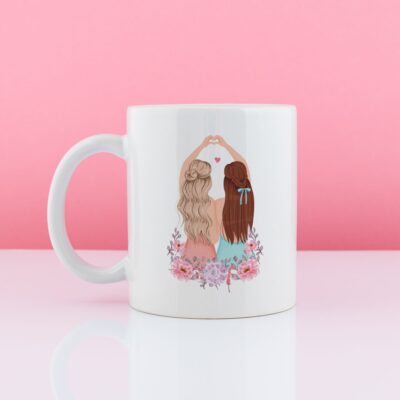 Personalizowany kubek, prezent dla przyjaciółki.