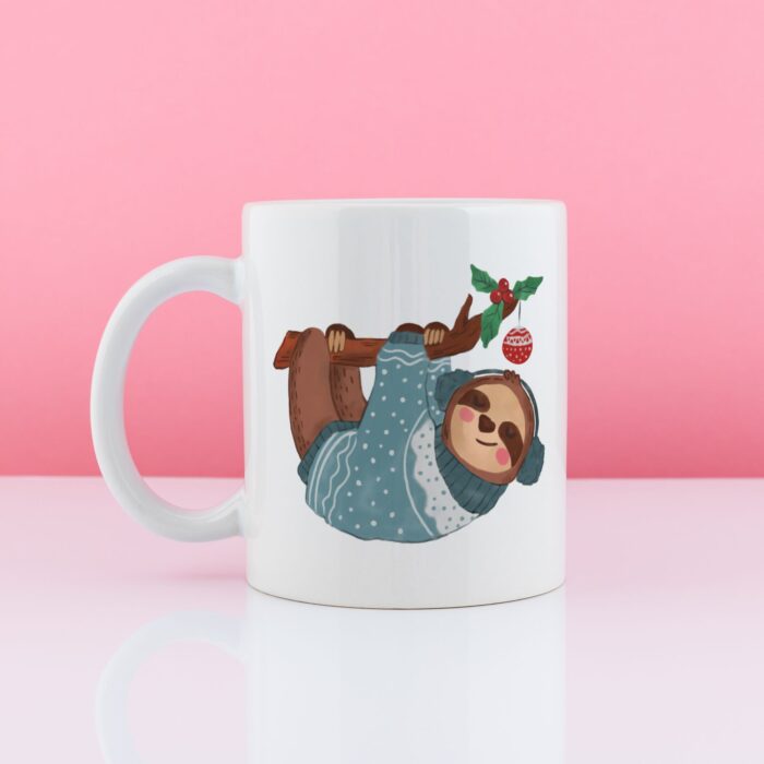 Personalizowany kubek prezent pod choinkę dla niego.