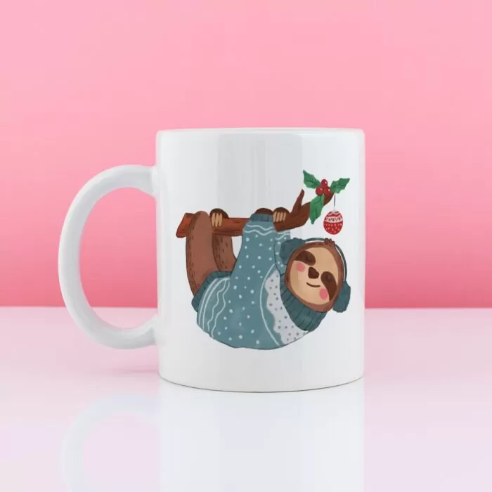 Personalizowany kubek prezent pod choinkę dla niego.